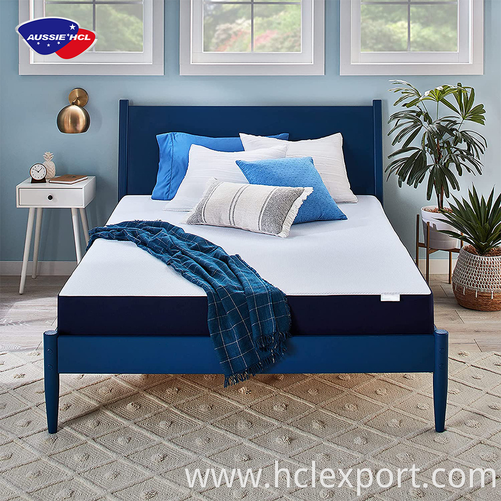 Luxury king queen mattresses protector waterproof single double size hybrid pocket spring gel memory mattress